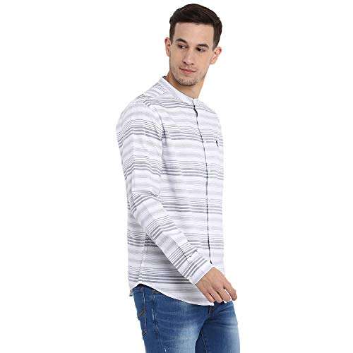 Red Tape Men Navy White Shirt_RFS0075-L 3