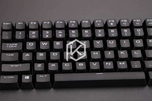 Suitable for Corsair Strafe RGB mk.2 K70 K68 K63 K65 K95 K90 Keyboard keycap, 104 Keys. Spare keycaps for Mechanical Gaming Keyboard 3