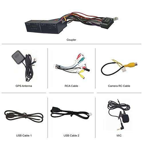 Modorwy 9 Inches Android System with 2GB/32GB RAM & ROM, Gorilla Glasses/Full HD Display/WiFi/GPS/SWC and Rear Parking Camera Frame with Socket for Honda Civic 2006 to 2011 6