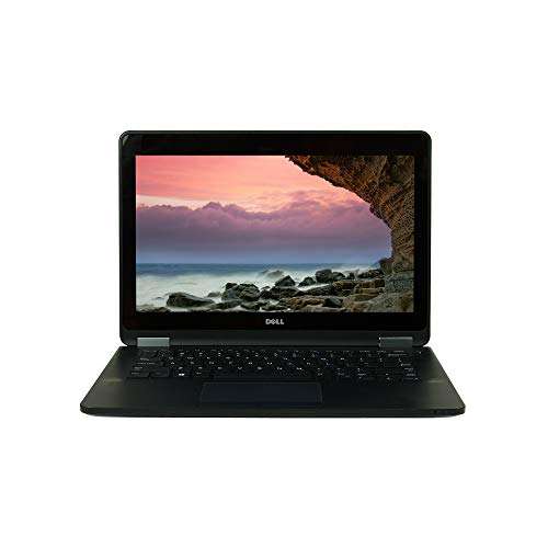 Dell Latitude E7270 12.5 inches Laptop, Core i5-6300U 2.4GHz, 8GB RAM, 512GB Solid State Drive, Windows 10 Pro 64bit (Renewed) 2