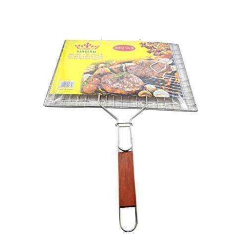 Maison & Cuisine® Foldable Portable Chromium Barbecue Grill (Multicolour) (179-6) 3