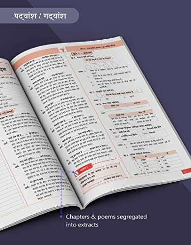 Std 11 Hindi Yuvakbharati Notes Book | FYJC Hindi Guide | Arts, Commerce and Science Maharashtra State Board | Based On Std 11th New Syllabus | Also Includes Kavya Saundarya and Rassaswadan, Grammar Practice after every Chapter and Poem Bhavarth [Paperback] Content Team at Target Publications 4