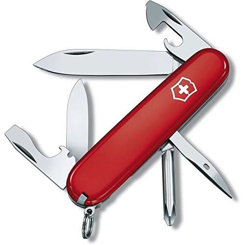 Victorinox Swiss Army Tinker Pocket Knife, Red, 91mm (53101) 1