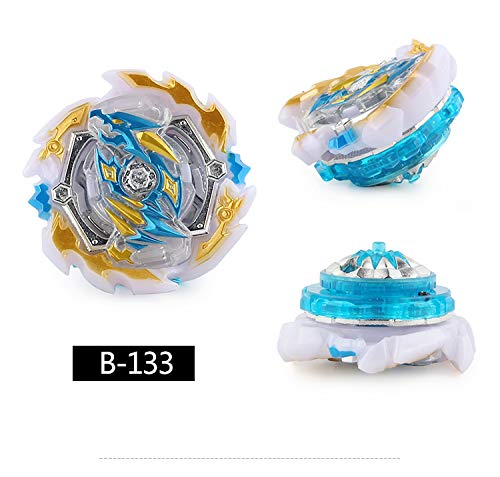 Bey Battle Burst Evolution Attack Gyro Metal Fusion Battling Tops with 4D Launcher Battle Set 2 in 1 5