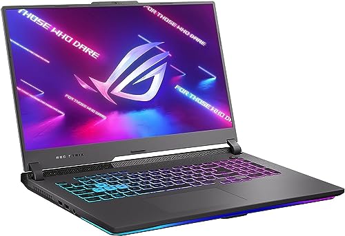 ASUS ROG Strix G17 G713 Gaming Laptop 17.3" WQHD IPS 240Hz AMD 12-Core Ryzen 9 7845HX (Beat i9-12900H) 64GB RAM 4TB SSD GeForce RTX 4060 8GB USB-C RGB Backlit Fast Charging Win11 w/ICP Accessory 5