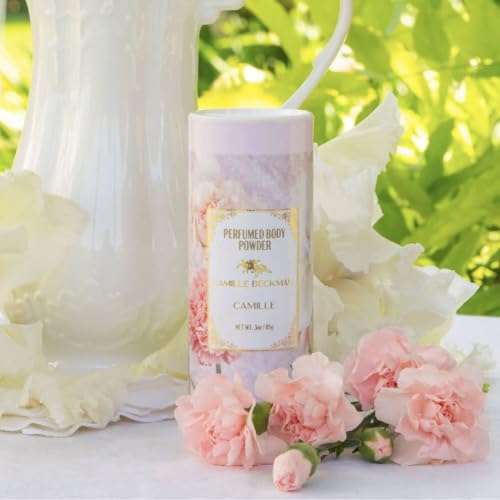 Camille Scented Talc-Free Body Powder, Perfumed Dusting Powder, Camille Beckman, 3 Ounce 4