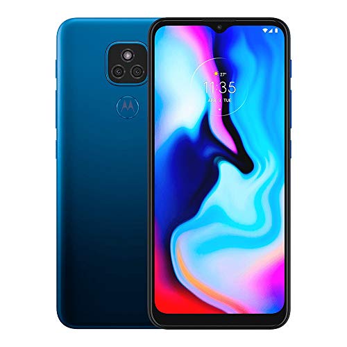 Motorola Moto E7 Plus XT2081-1 64GB Dual Sim GSM Unlocked Android Smartphone - Misty Blue (Renewed) 4