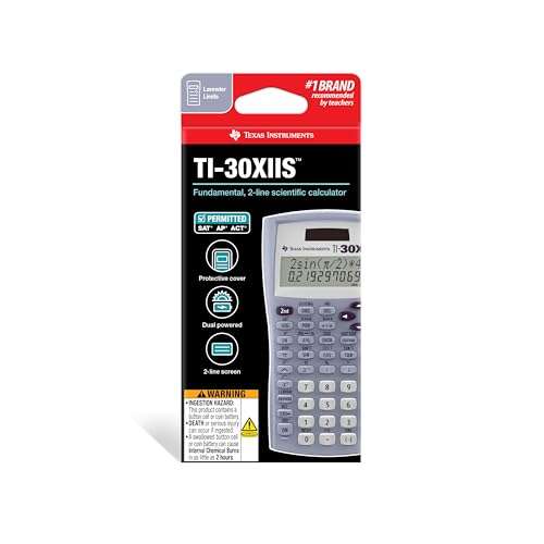 TI-30XIIS Scientific Calculator, Lavender Limits 2