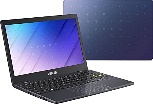 ASUS EeeBook 12 Celeron Dual Core - (4 GB/64 GB EMMC Storage/Windows 10 Home) E210MA-GJ011T Thin and Light Laptop (11.6 inch, Peacock Blue, 1.05 Kg) 3