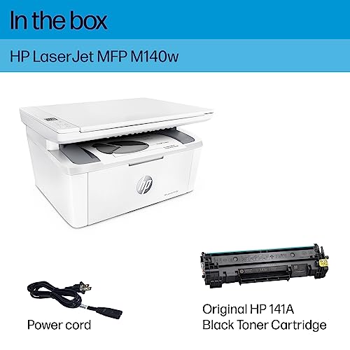 HP LaserJet MFP M140w Wireless Black & White Printer, Print, scan, copy, Fast speeds, Easy setup, Mobile printing, Best-for-small teams 5