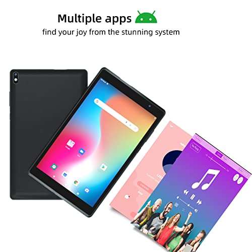 Android Tablet 8 inch, Android Tableta 32GB Storage Support 512GB SD Expansion Tablets PC, 1280x800 IPS HD Touchscreen Dual Camera Tablets, Support WiFi, Bluetooth, 4300 mAh Battery Tab. 6