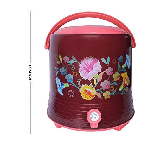 KYNA Water Cooler 10 Liter Water Jug Camper/Summer Water Cooler for Home and Office Use Random Colour and Design 2