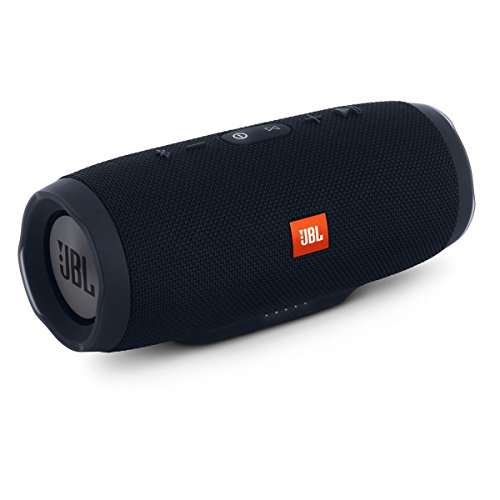 JBL Charge 3 Waterproof Portable Bluetooth Speaker - Pair (Black/Black) 2