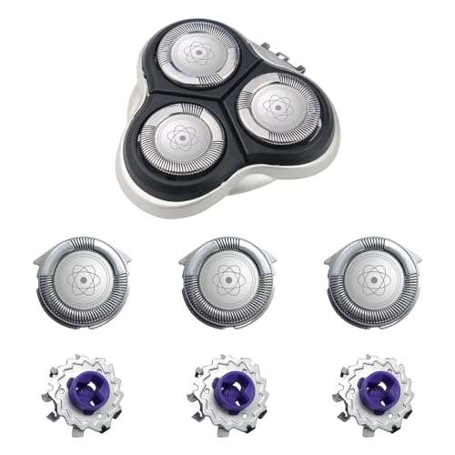 HQ8 Replacement Shaver Heads for Philips Norelco Shavers AT811 AT814 AT815 AT830 AT875 AT880 PT720 PT724 PT730 AT810 HQ6090 7800XL HQ8160 8890XL HQ9160 HQ8 Dual Precision Razors 5