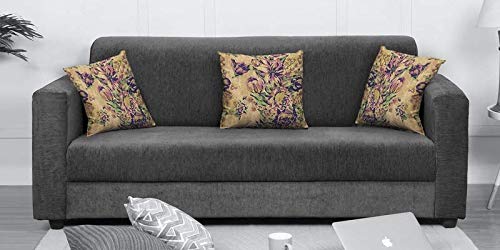 Casaliving - Lifestyle 3 Seater Sofa for Living Room (Grey)