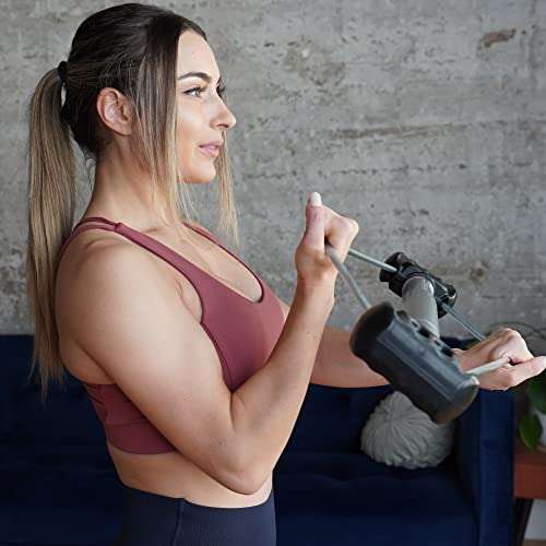 Bullworker Bow Basic 28" | Isometric Strength Training Equipment for Total Body Fitness, Portable Home Gym with Variable Resistance 5