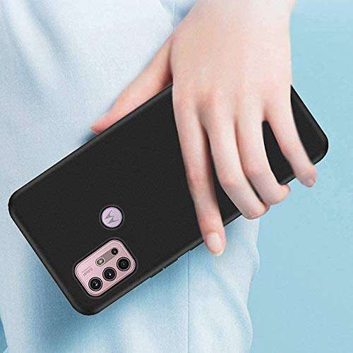 Helix Ultra Slim Silicone Protective Case Back Cover for Moto G30 5