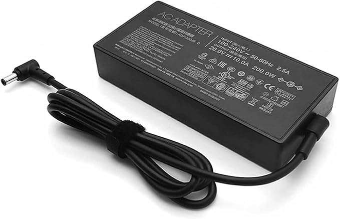 KARARIY 20V 10A 200W Cord Compatible with ASUS ADP-200JB D ADP-200JB DA ROG Zephyrus G15 GA503 GA503QM GA503QS GA503QR ROG Strix G15 G513IE TUF Dash F15 Charging Brick 1