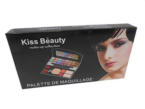Kiss Beauty Makeup Kit-Collection Eye Shadow, Blusher, Compact Powder, Lip Gloss, Eye Pencile-9244 DFXZ 3