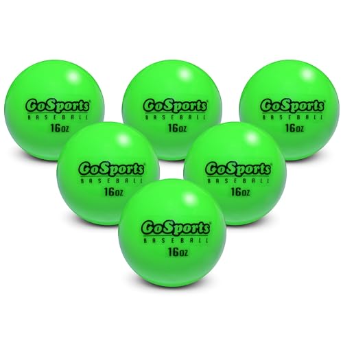 GoSports 2.8 inch Weighted Training Baseballs - Hitting & Pitching Training for All Skill Levels - Improve Power and Mechanics 1