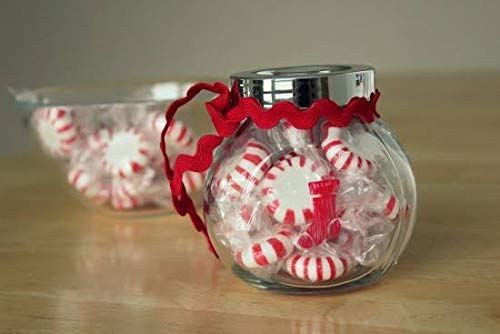 MoneySo Glass Jars with Regular Plastic Lids and Bands, Ideal for Jam, Honey, Wedding Favors, Shower Favors, Baby Foods, DIY Magnetic Spice Jars (6) 5