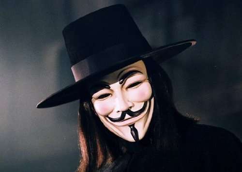 Fancydresswale V for Vendetta Mask Guy Fawkes Halloween Masquerade Party Face March Protest (Set of 2) 4