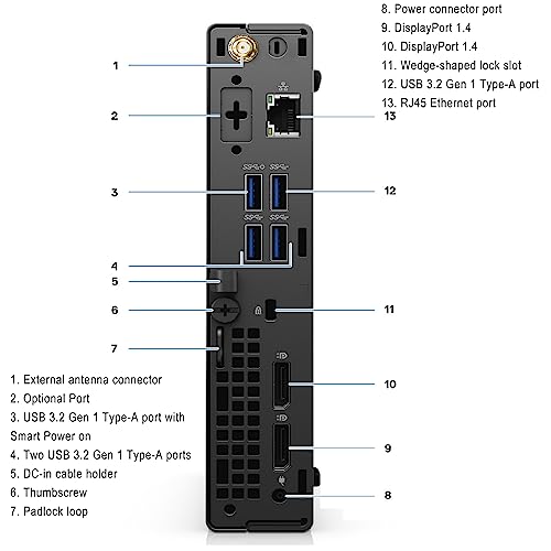 Dell OptiPlex 790 Desktop Computer, Intel Core i5-10500T Processor, 16GB RAM, 256GB SSD, Intel UHD Graphics 630, Windows 10 Pro 5