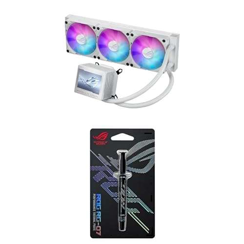 Bundle of ASUS ROG Ryujin III 360 ARGB WHT All-in-one Cooler + ASUS ROG RG-07 Performance Thermal Paste 1