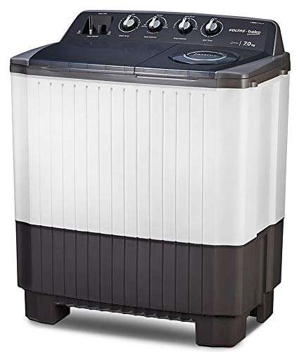 Voltas Beko 7 Kg 5 Star Semi-Automatic Top Loading Washing Machine (WTT70AGRT, Grey) 3