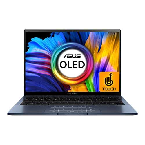 ASUS Zenbook S 13 (2022), 13.3" (33.78 cm) 2.8K OLED 16:10 Touch, AMD Ryzen 7 6800U, Integrated Graphics, Thin and Light Laptop (16GB/1TB SSD/Windows 11/Office 2021/Blue/1.10 kg), UM5302TA-LX701WS 1