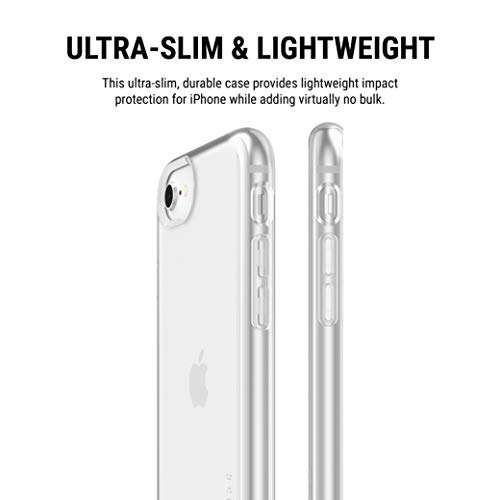 Incipio IPH-1480-BLK NGP Pure iPhone 8 & iPhone 7/6/6s Case with Clear, Shock-Absorbing Polymer for iPhone 8 & iPhone 7/6/6s - Black 6