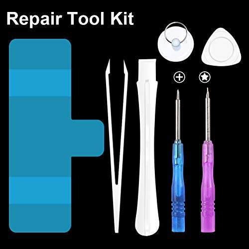 1850mah Battery for iPhone SE (Not Suitable for 5, 5S, 5C),Large Capacity, Polymer Lithium-ion Charging Cell, Equipped with A Full Set of Professional Maintenance Kits, Adhesives and Instructions 3