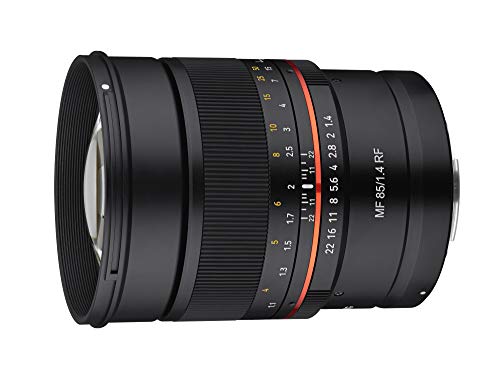 Samyang 85mm F1.4 Telephoto Manual Focus Lens for Canon RF Mount - Black 6