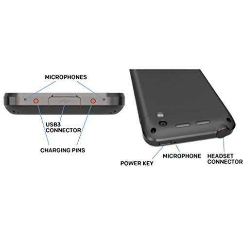 Bittium Tough Mobile - Secure and Strong - 32GB Dual-SIM (GSM Only, No CDMA) Factory Unlocked 4G/LTE Smartphone with Google Mobile Services - International Version 5