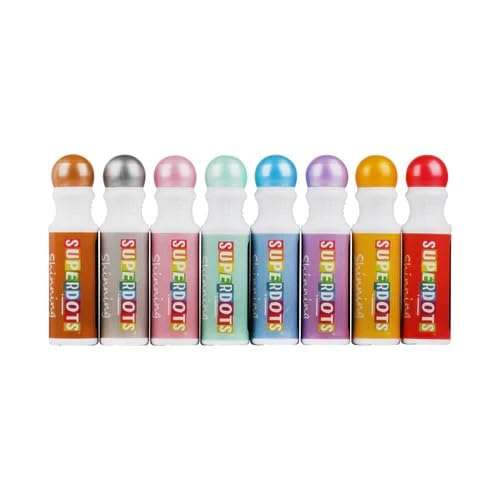 Levin 8 Colors Non Toxic Dot Paint Markers Bingo Daubers for Toddlers Art Craft Party Favors Water-Based Non-Toxic Bingo Daubers 8pc 60 ml 4