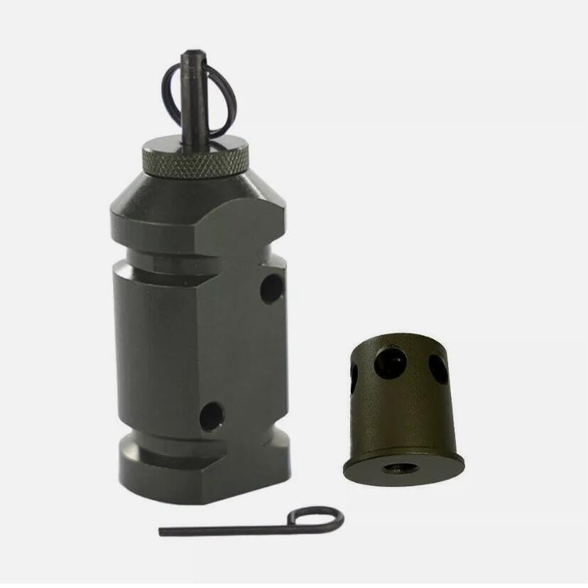 Security Systems Perimeter Trip Wire Alarm, Perimeter Trip Wire Alarm Device 360 Degree Coverage Early Warning Reusable Device for Camping Security Property Safety Aluminum Alloy Camp Safe 1