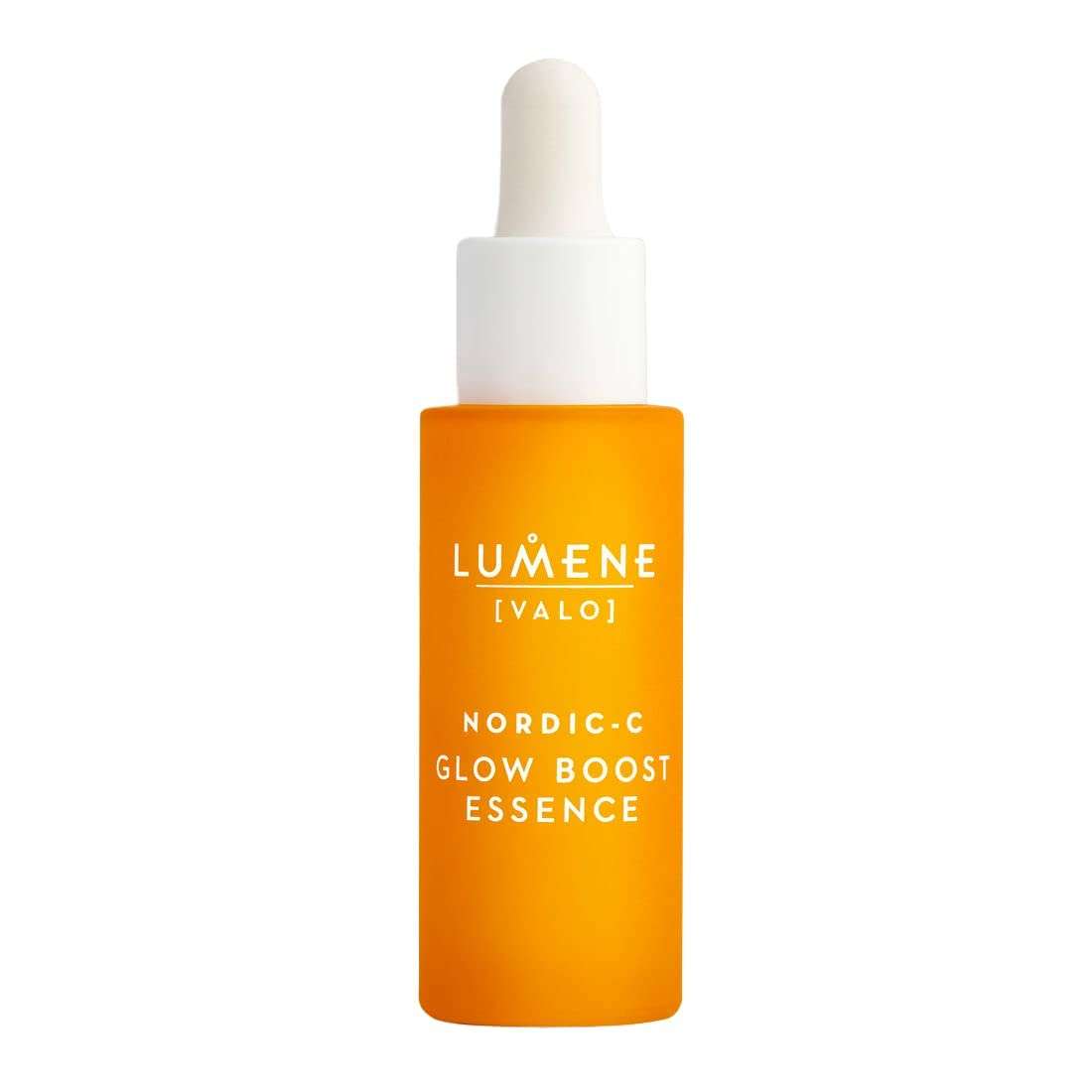 Lumene [Valo] Nordic-C Glow Boost Essence - Hydrating and Brightening Serum with Vitamin C, Hyaluronic Acid + Arctic Cloudberry for Visibly Radiant Skin - Vegan + Suitable for All Skin Types (30 ml) 1