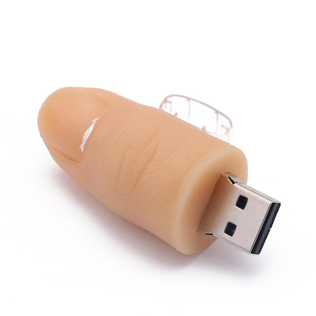 Spograde Cartoon Finger Model USB Flash Pen Slim Drive Pen Drive Memory for Computer 16GB 5