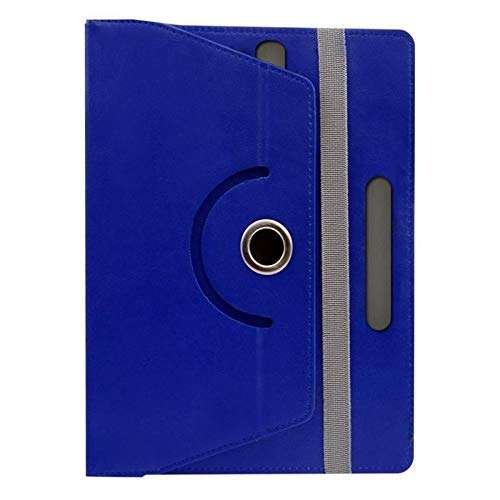 Hello Zone with Free Sim Adapter Kit Karbonn TA Fone A34 360� Rotating 7� Inch Flip Case Cover Book Cover -Blue 2