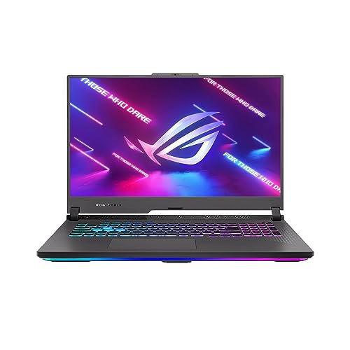 ASUS ROG Strix G17 G713 Gaming Laptop 17.3" WQHD IPS 240Hz AMD 12-Core Ryzen 9 7845HX (Beat i9-12900H) 64GB RAM 4TB SSD GeForce RTX 4060 8GB USB-C RGB Backlit Fast Charging Win11 w/ICP Accessory 3