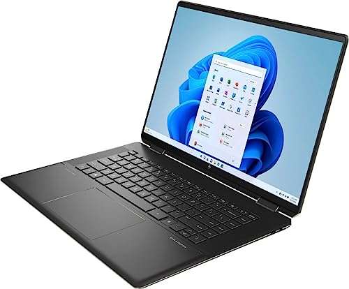 HP Spectre x360 2-in-1 Laptop 2023 16” 3072 x 1920 Display Touchscrenn, Intel Core i7-13700H, 14-core, Intel Iris Xe Graphics, 16GB DDR4, 512GB SSD, Backlit Keyboard, Thunderbolt 4, Windows 11 Pro 2