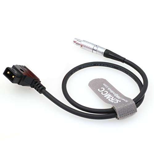 SZRMCC D-tap to Fischer 3 Pin Female Power Cable for ARRI UMC-4 WVR-1 WVT-1 2