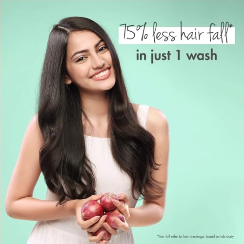 Love Beauty & Planet Onion oil|| Blackseed oil & Patchouli Sulfate Free Hairfall control Shampoo|| No Parabens|| No Dyes|| Patchouli Essential Oil|| 200 ml 2