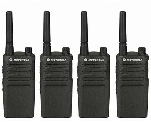 4 x Motorola RMM2050 On-Site 2-Way Radio (RMM2050) - 4 Pack Bundle 1