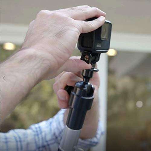 DOCA Camera Pole Extension Pole for GoPro, Provides Reach for Aerial Photography and Videography - 6-24 Ft with Adapter 2