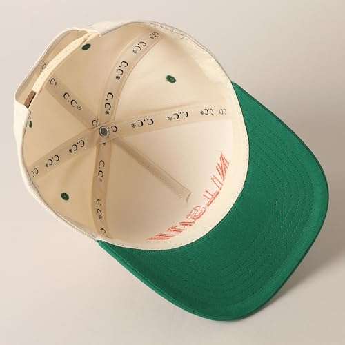 MIRMARU Two-Tone Vintage Canvas Trucker Hats for Men & Women, Adjustable Size Baseball Caps with Trendy Embroidered Design (US, Alpha, One Size, Sorry About My Husband, Black) 6