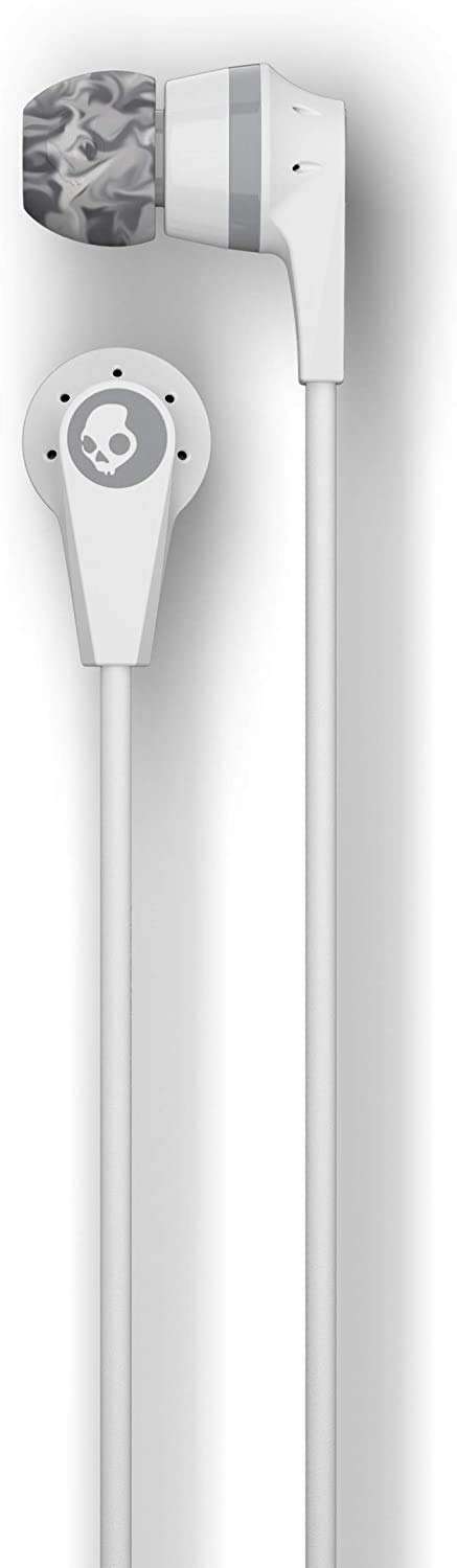 Skullcandy Ink'd Bluetooth Wireless Earbuds with Microphone, Noise Isolating Supreme Sound, 8-Hour Rechargeable Battery, Lightweight with Flexible Collar, White - 2 Pack 3