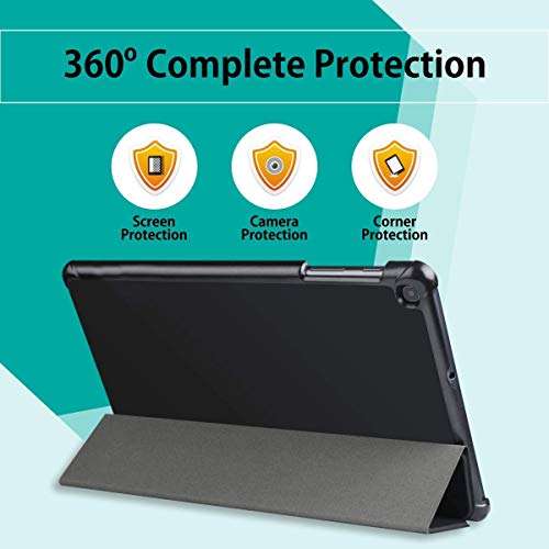 Terabyte Smart Trifold Hard Back Flip Stand Case Cover iPad 9.7 inch 2018/2017 5th 6th Generation 2