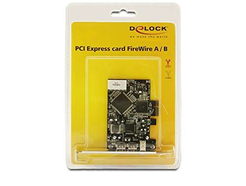 PCIe FireWire A/B"1 ext 1394A, 2 ext 1394B" 3