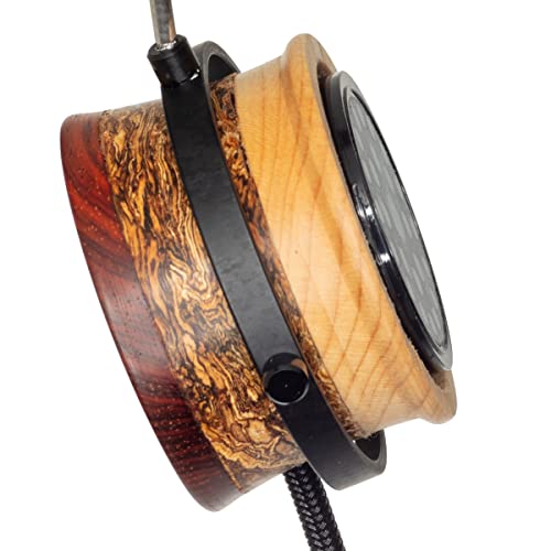 GRADO RS1x Reference Series Open-Back Headphones – Wired Over-Ear Audiophile Headphones with 50mm X Drivers – Cocobolo, Maple, and Hemp Wood Chambers – Hand-Assembled in Brooklyn 3